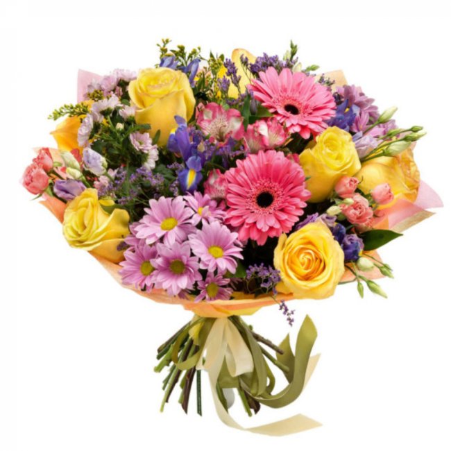 Букет цветов "Радостный"